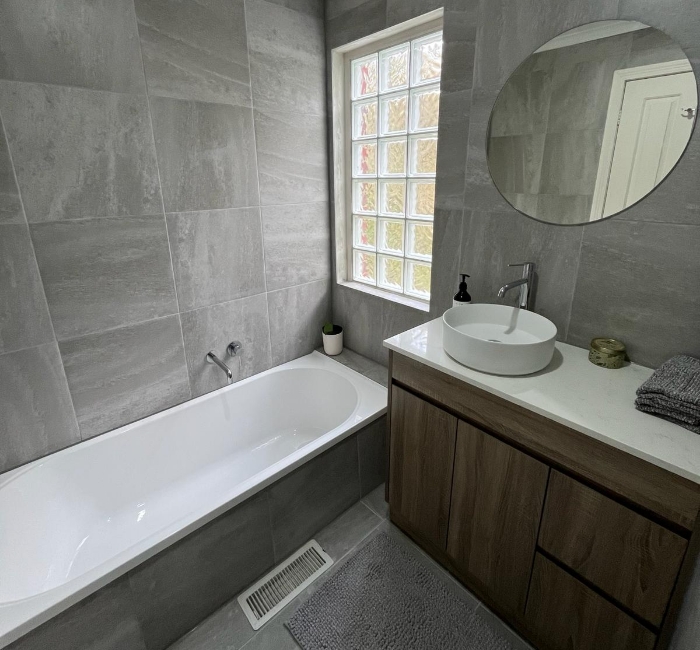 Bathroom renovation