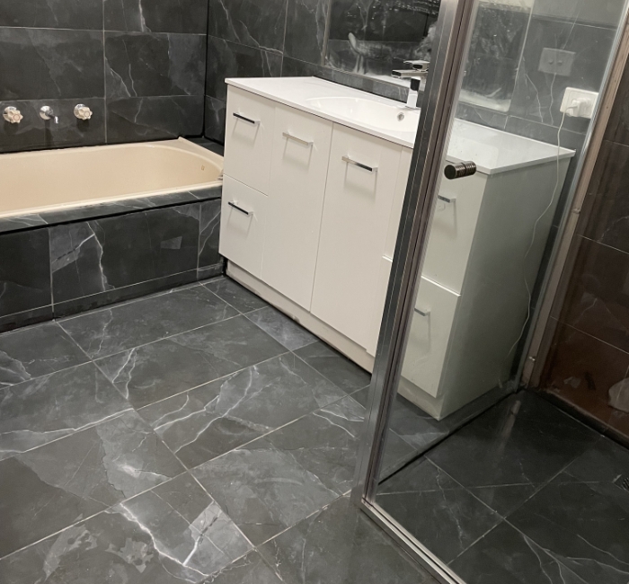 Bathroom renovation