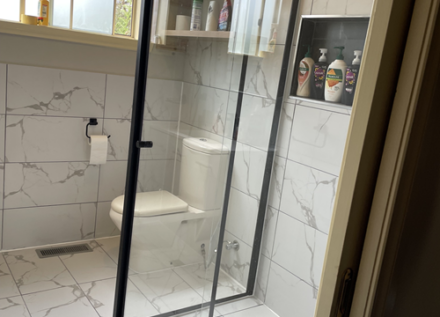 Bathroom renovation